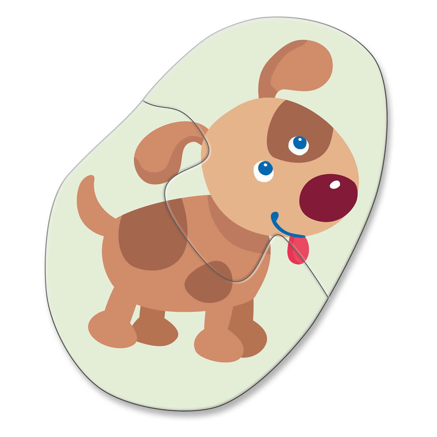Haba 4 Eerste Puzzels Jonge Dieren