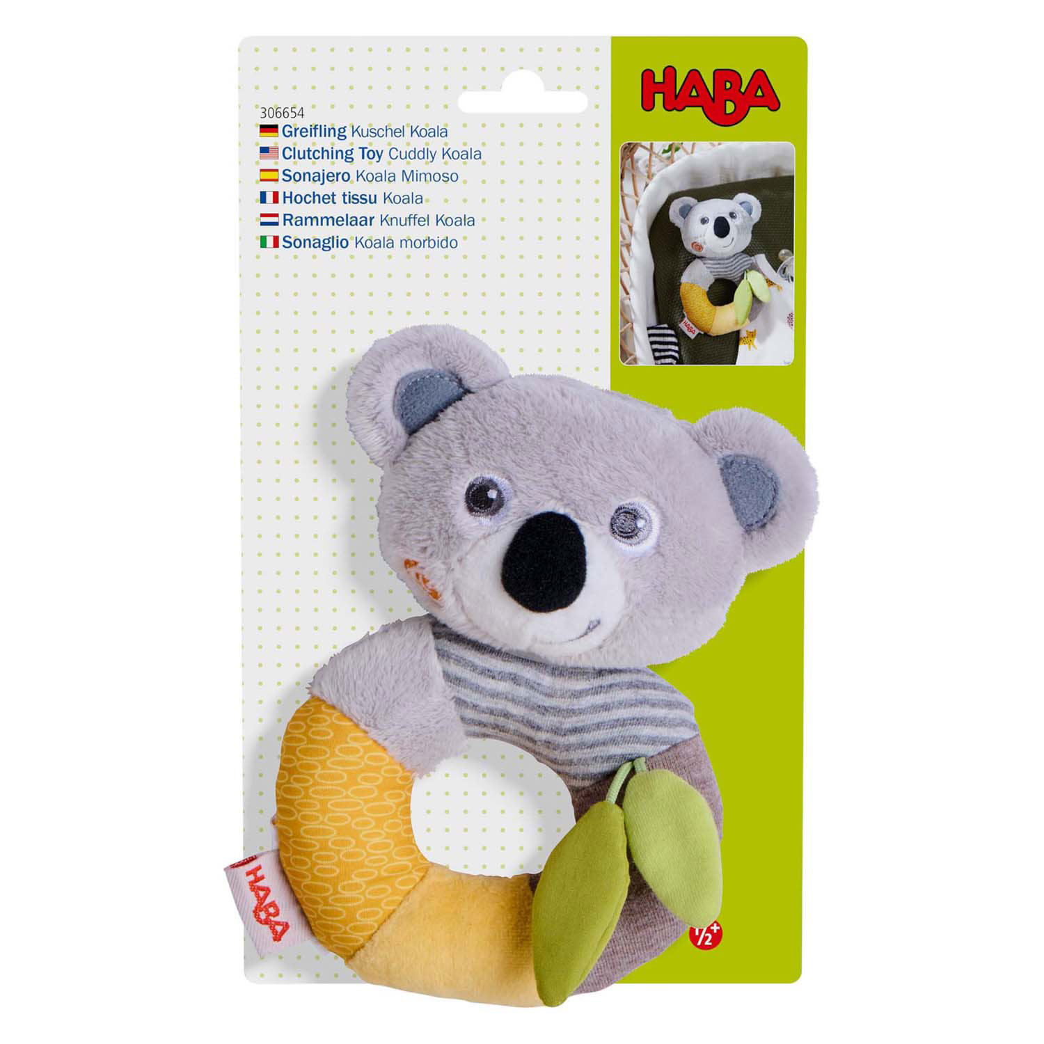 Haba Rassel- Plüschtier Koala