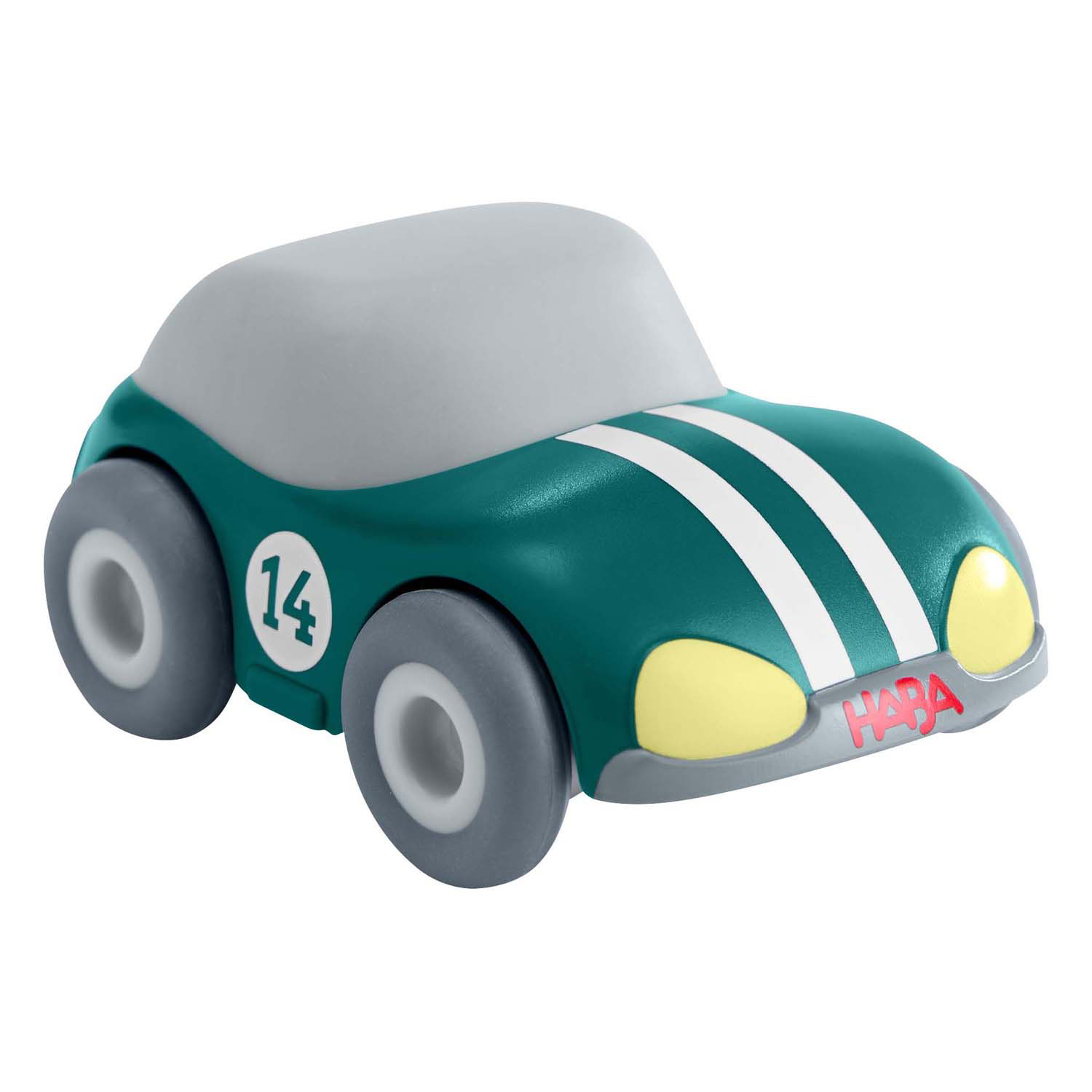 Haba Kullerbu Houten Knikkerbaan -  Groene Racewagen