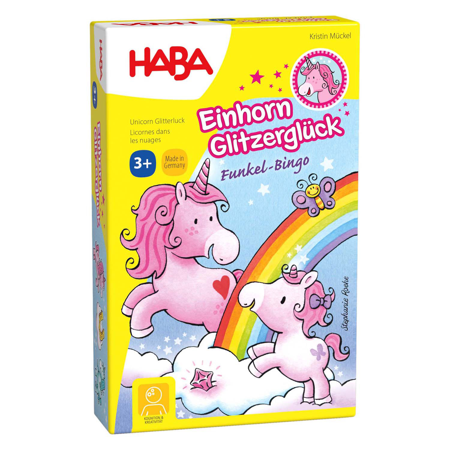 Haba Game Unicorn Glitterluck - Funkelndes Bingo