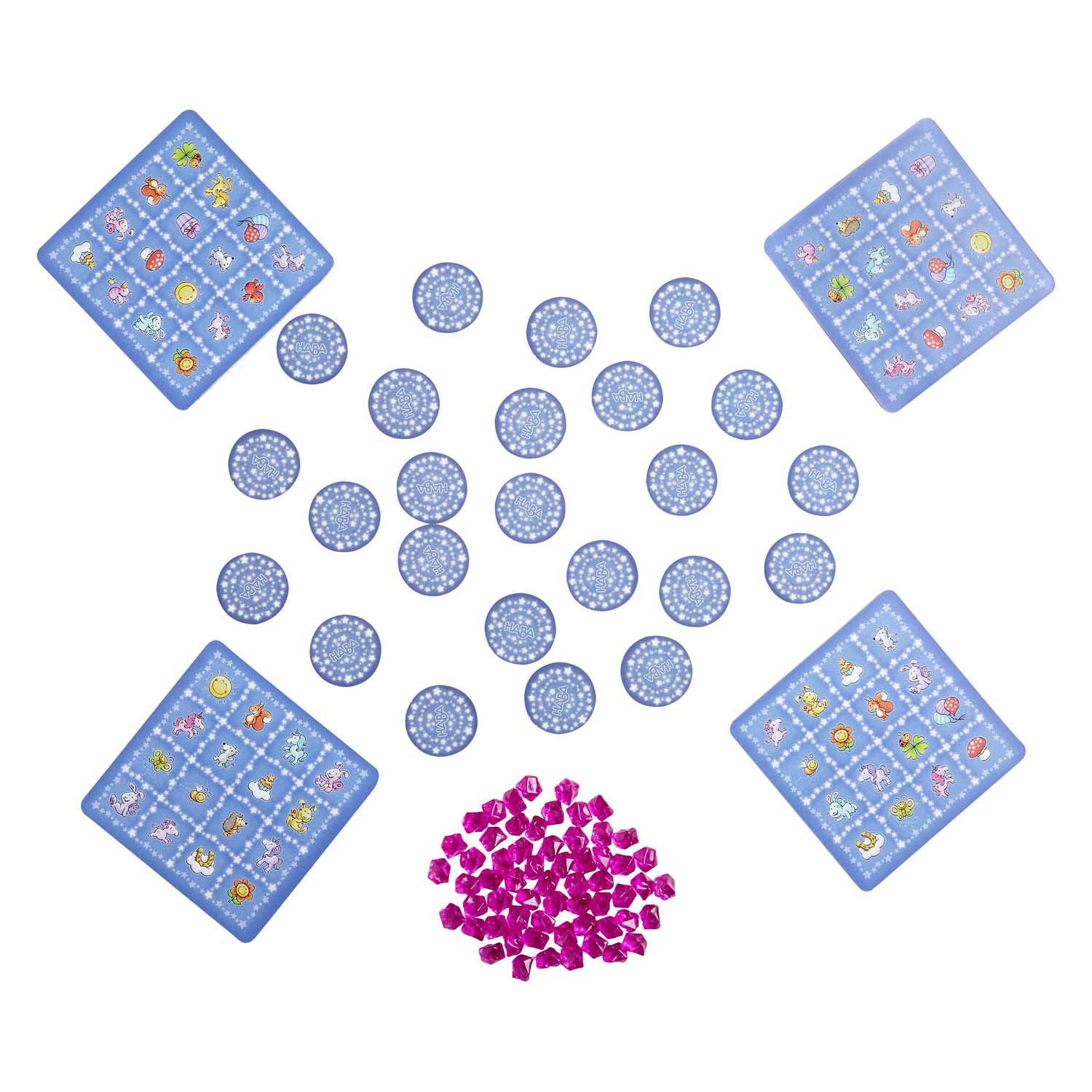 Haba Game Unicorn Glitterluck - Funkelndes Bingo