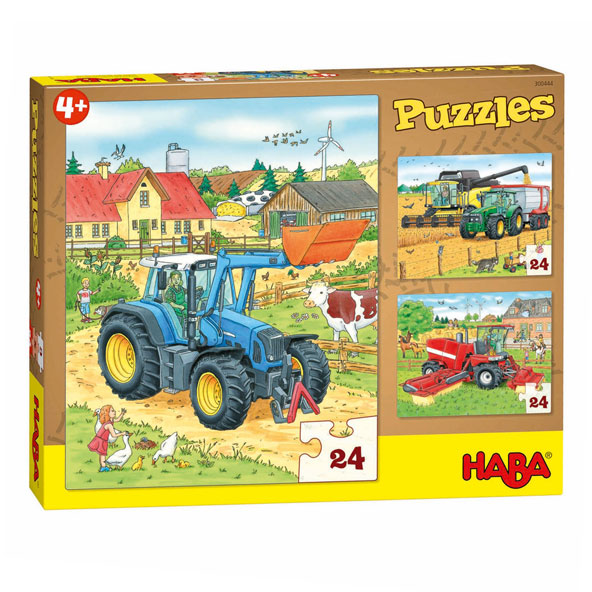 Haba Puzzels Tractor & Co.