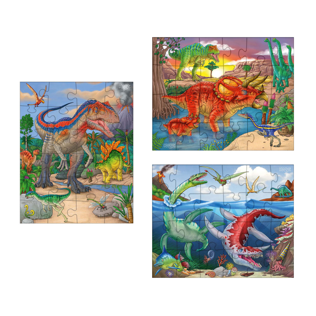 Haba Puzzels Dinosaurussen