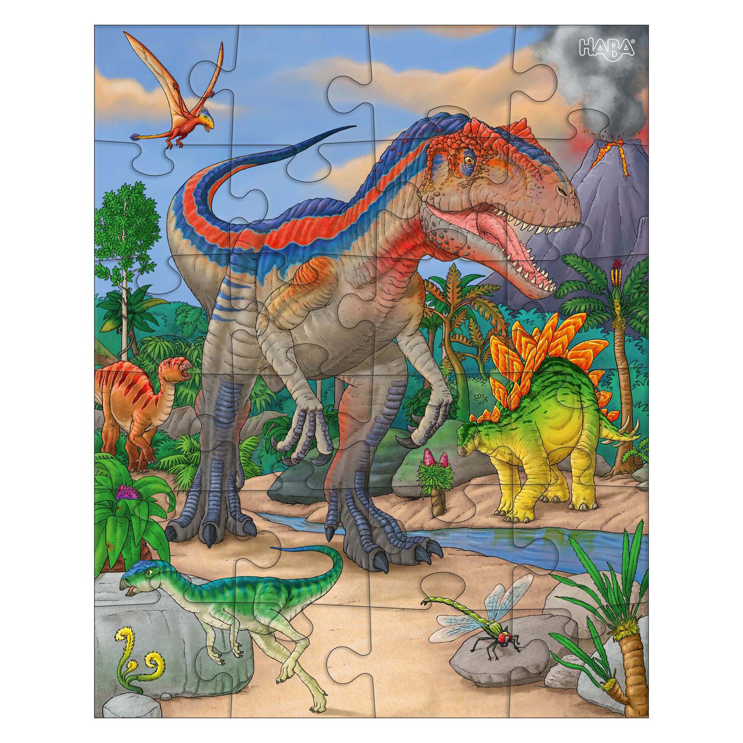 Haba Puzzels Dinosaurussen