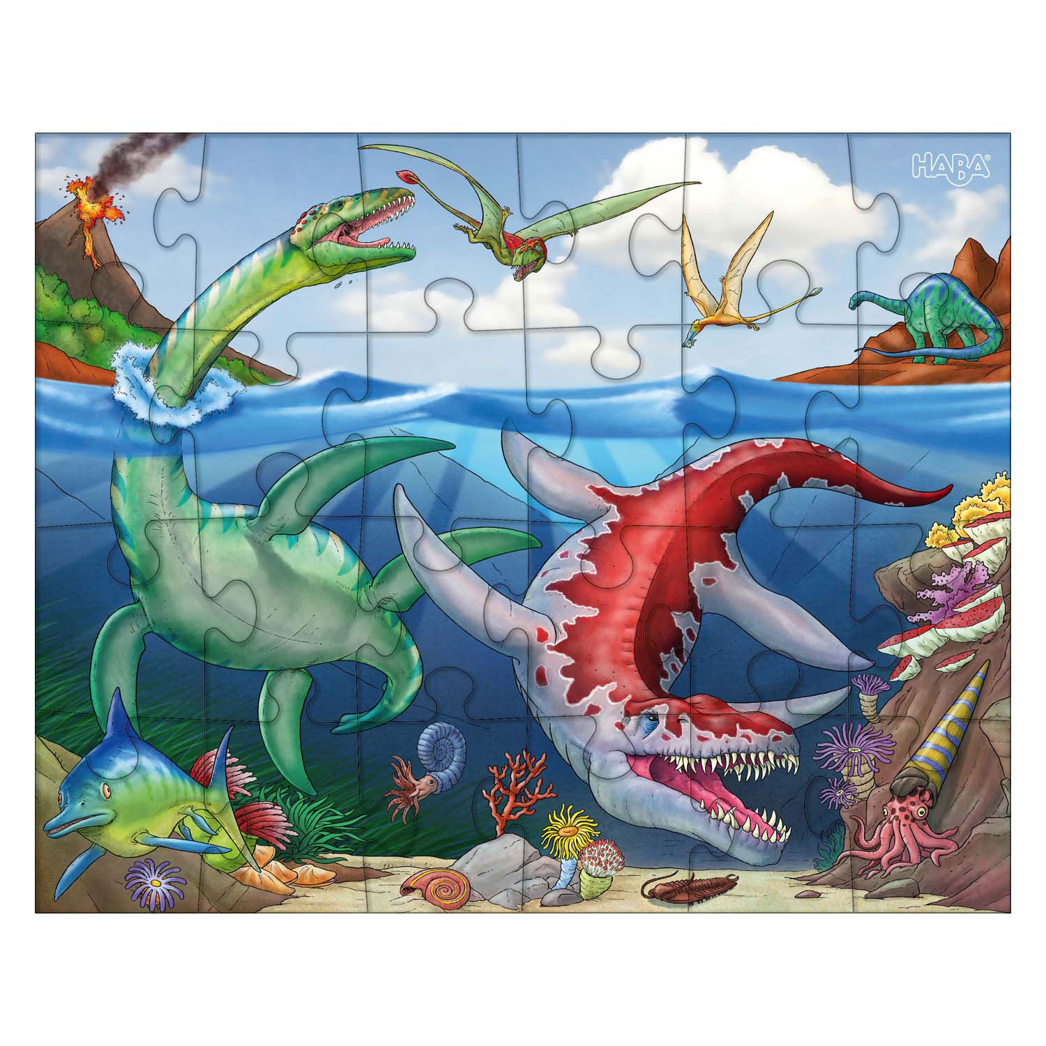 Haba Puzzels Dinosaurussen
