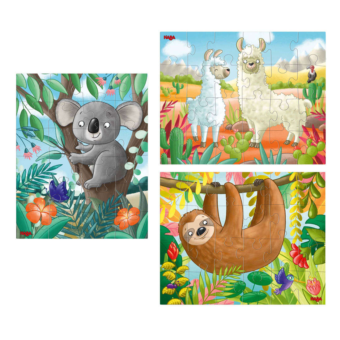 Haba Puzzels Koala Luiaard & Co.