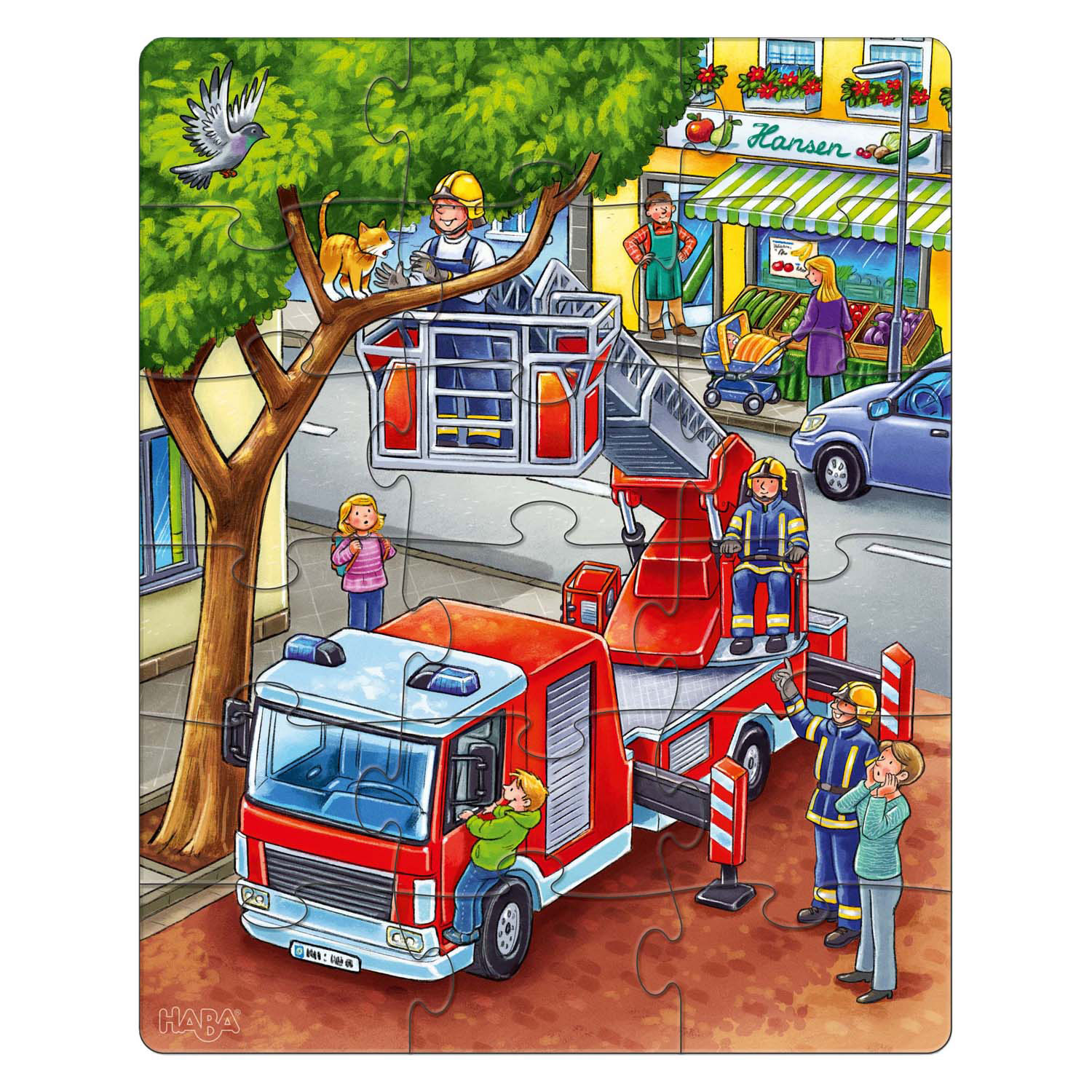 Haba Puzzels Politie Brandweer Hulpverlening
