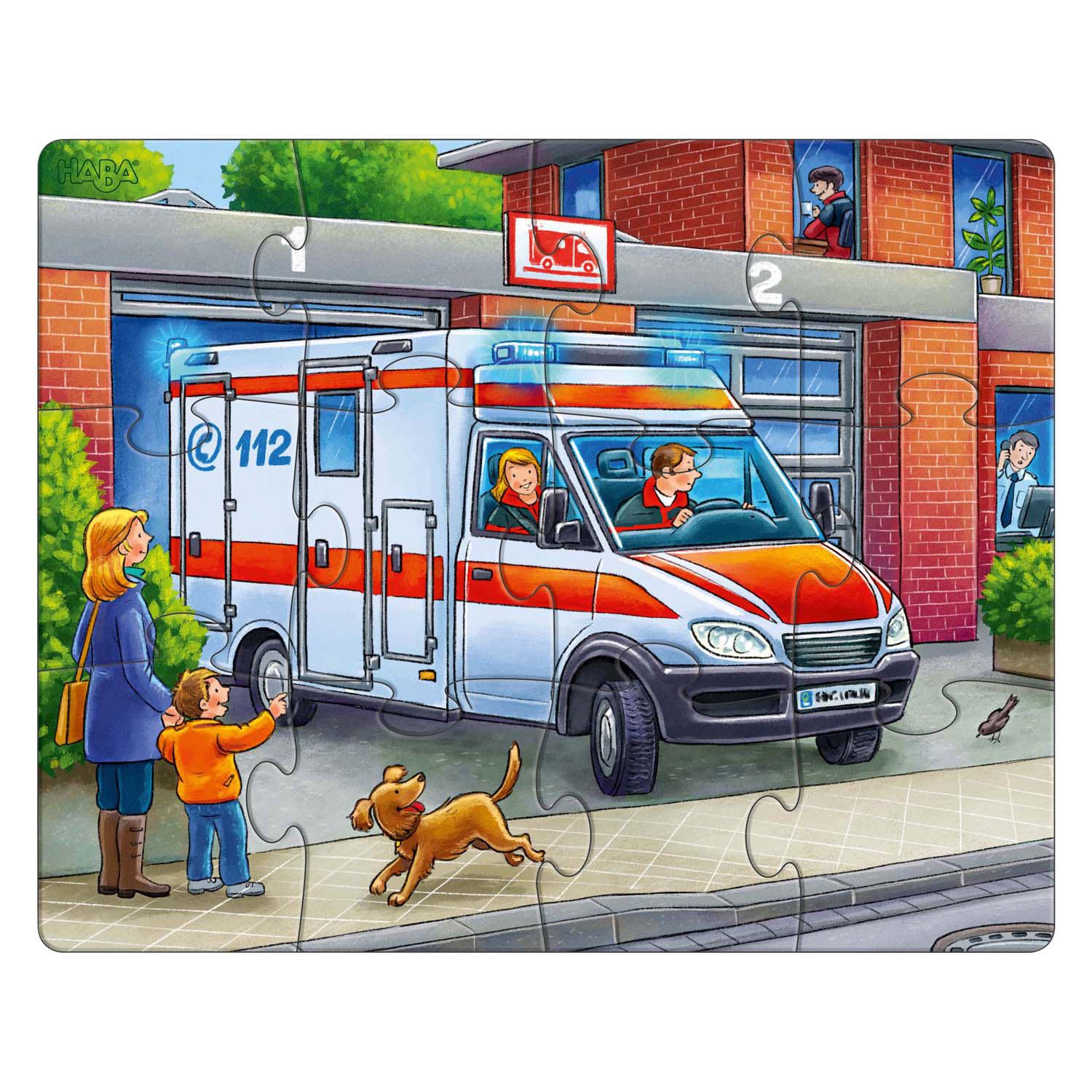Haba Puzzels Politie Brandweer Hulpverlening