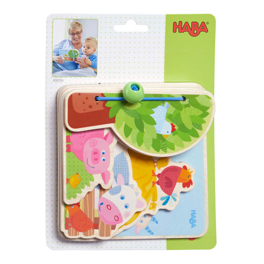 Haba Houten Babyboek Boerderijvrienden
