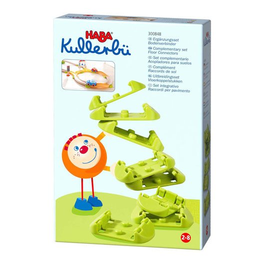 Haba Kullerbu Houten Knikkerbaan Uitbreidingsset Vloerkoppelstukken