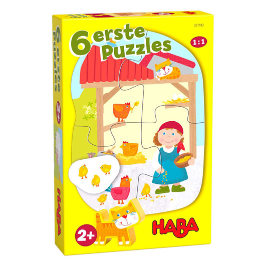 Haba 6 Eerste Puzzels Boerderij