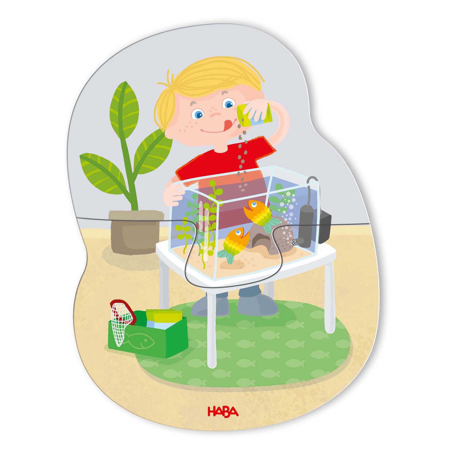 Haba 6 Eerste Puzzels Huisdieren