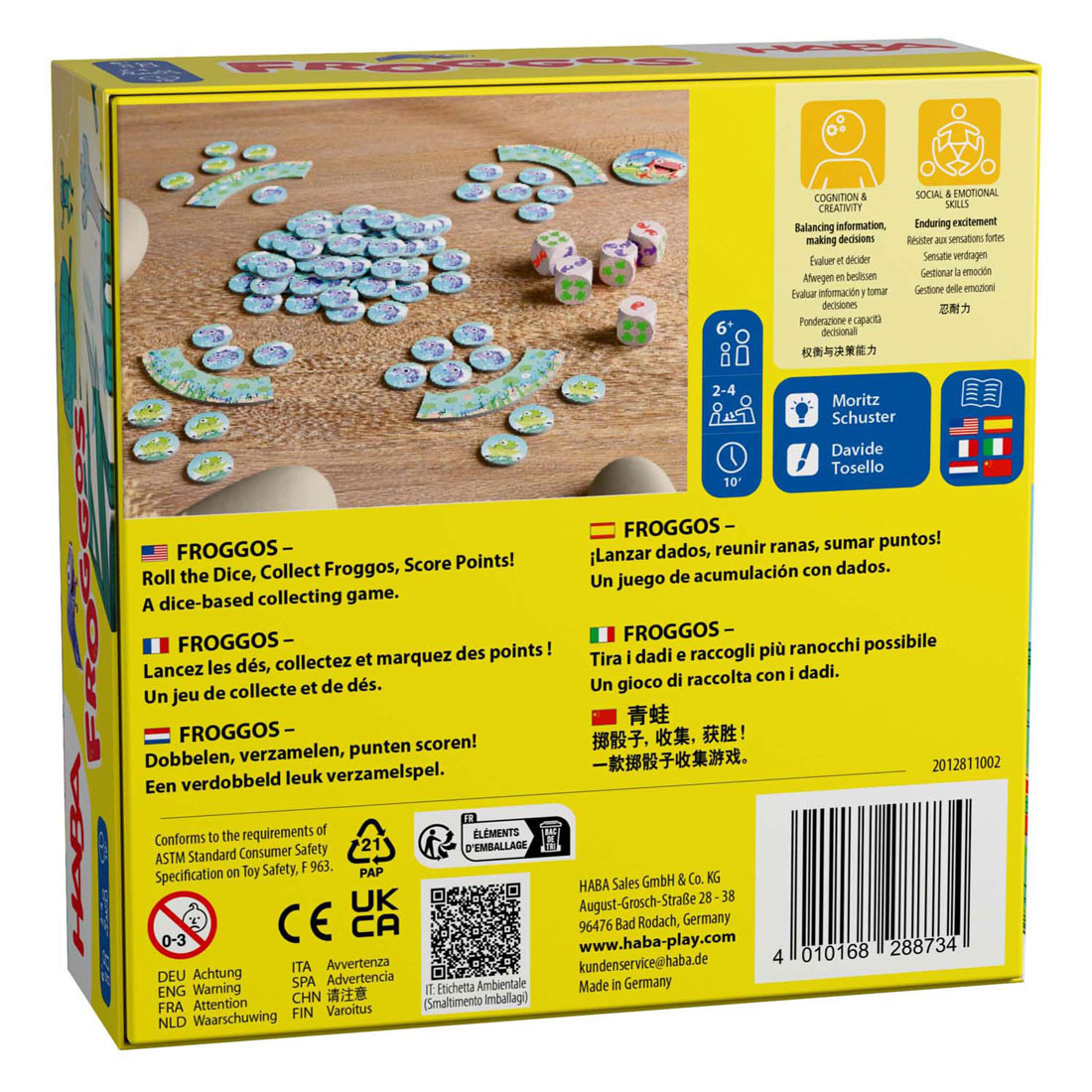 Haba Kinderspel Froggos
