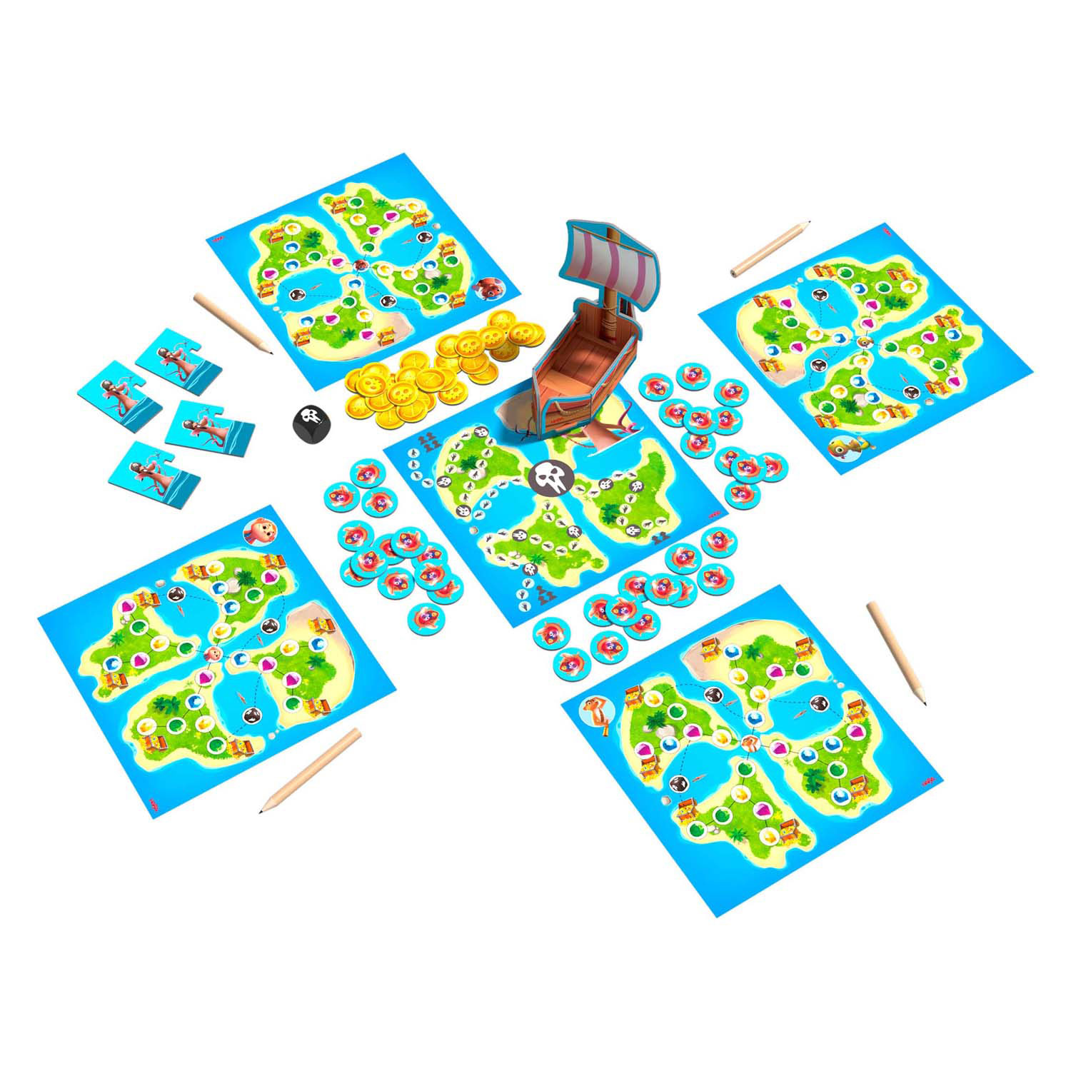 Haba Doodshoofdeiland Bordspel