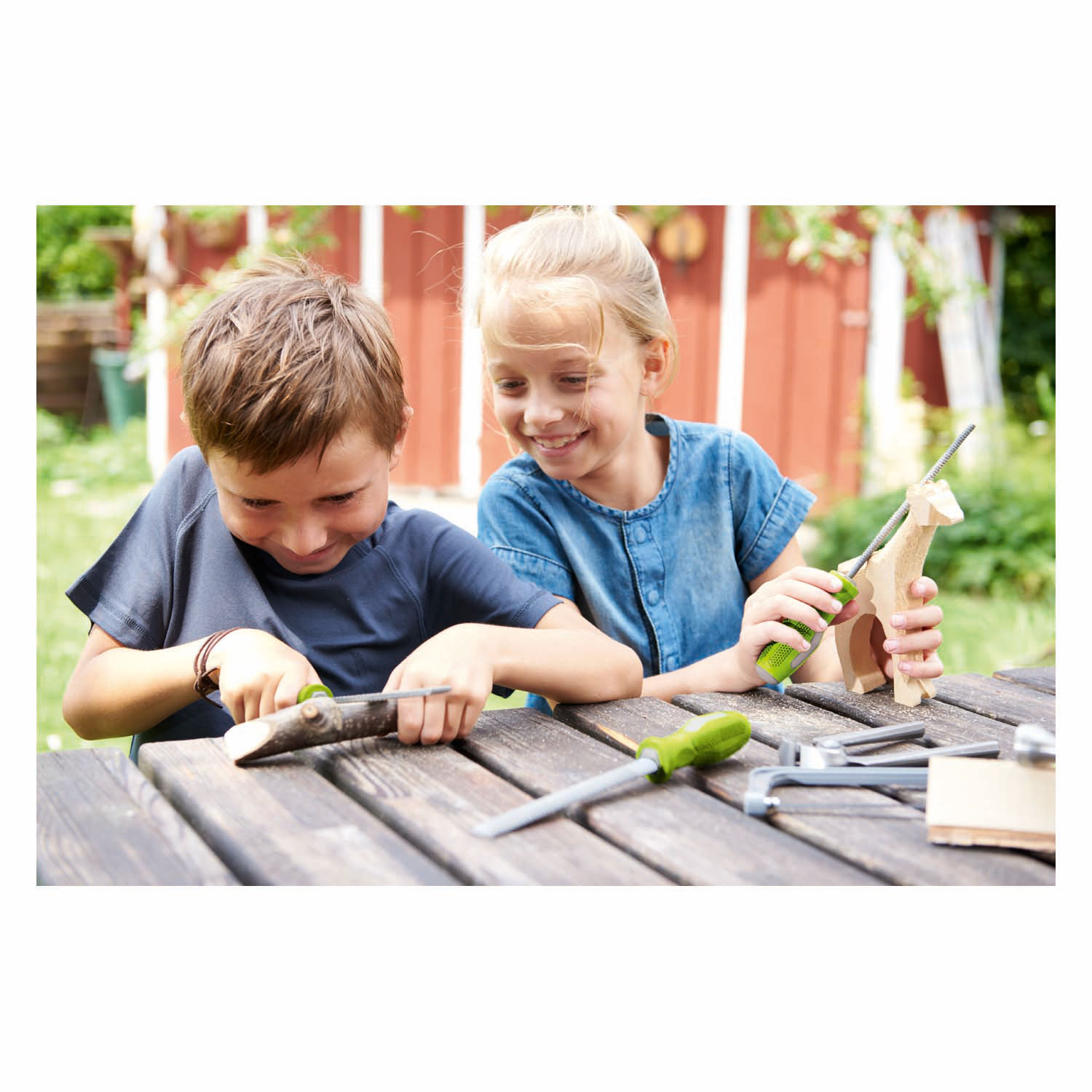 Haba Terra Kids Houtraspenset