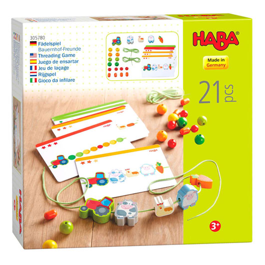 Haba Fädelspiel Bauernhoffreunde