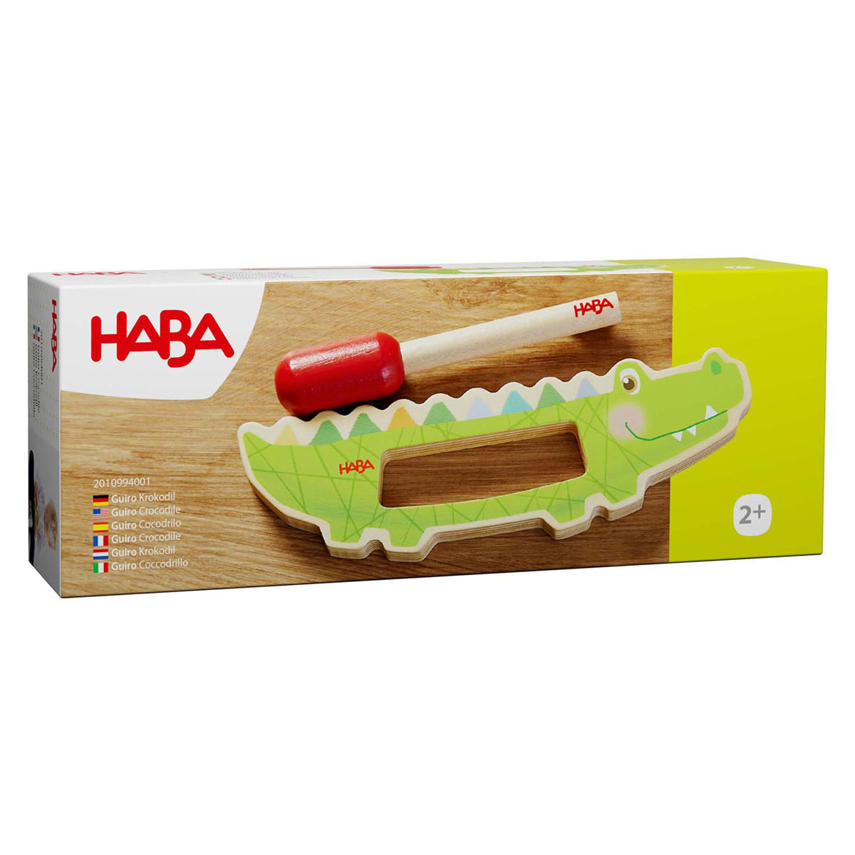 Haba Guiro Krokodil Houten Muziekinstrument