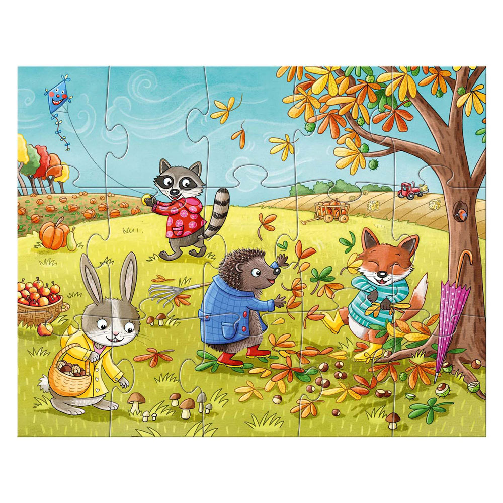 Haba Puzzels De Seizoenen, 4in1