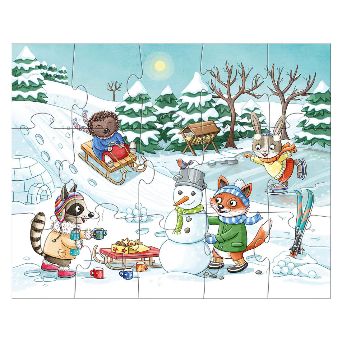 Haba Puzzels De Seizoenen, 4in1