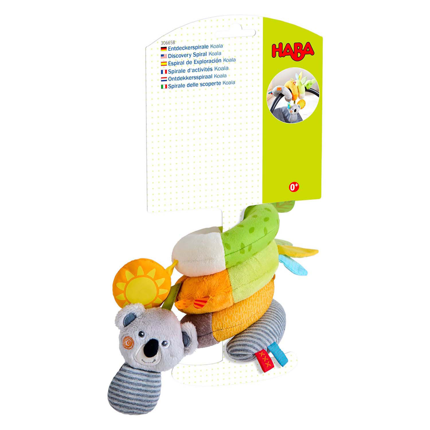 Haba Spiraalmobiel Koala Balansspel
