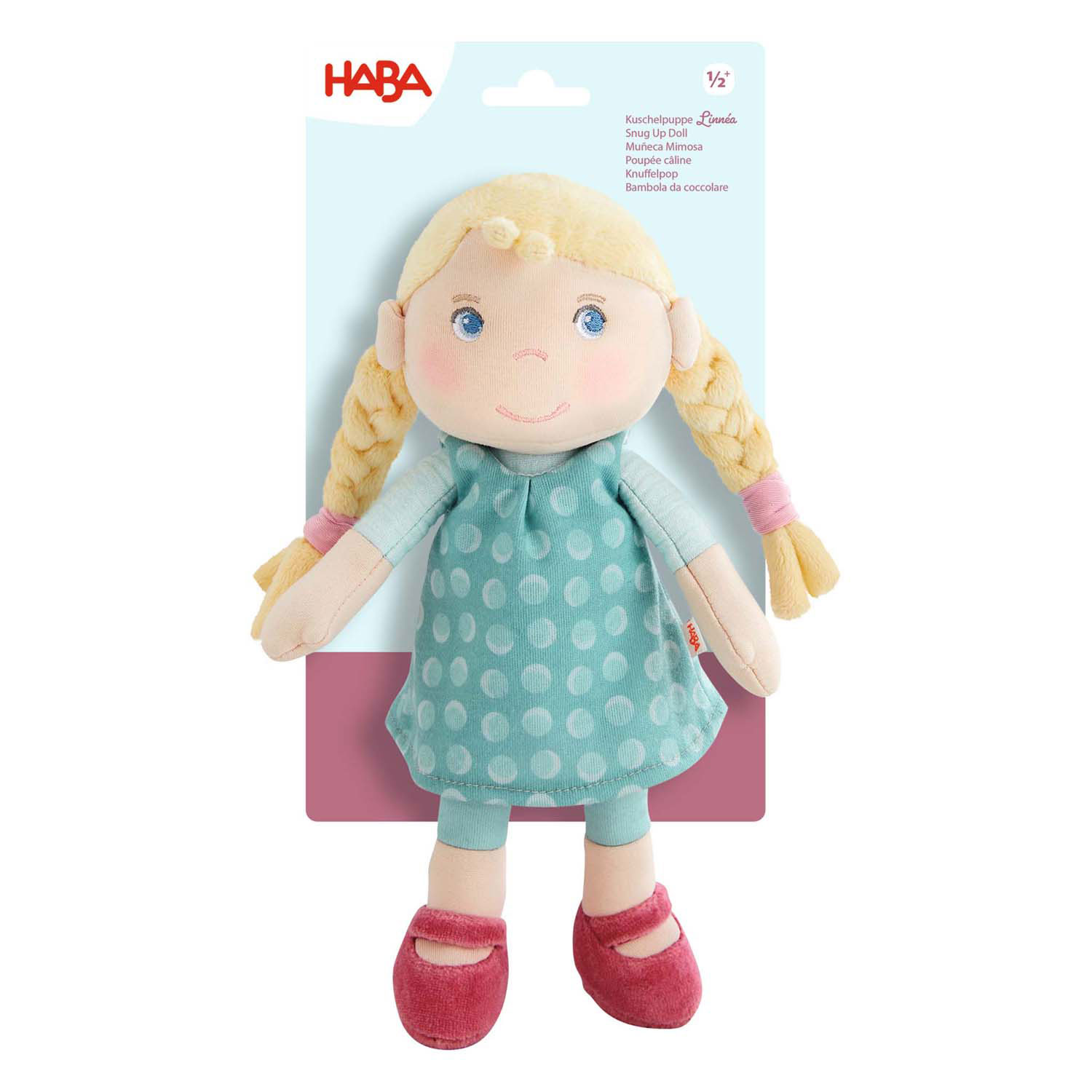 Haba Knuffelpop Linnea, 25 cm