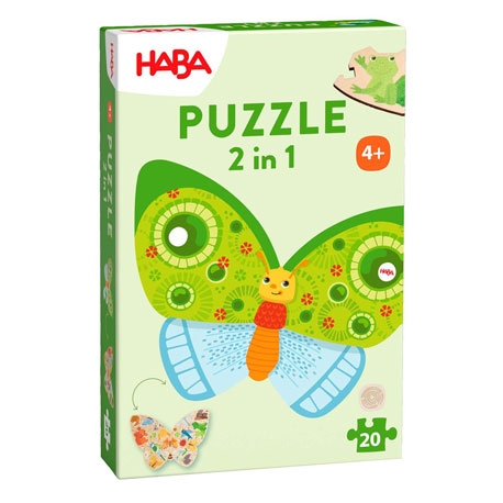 Haba 2in1 Puzzel Vlinder