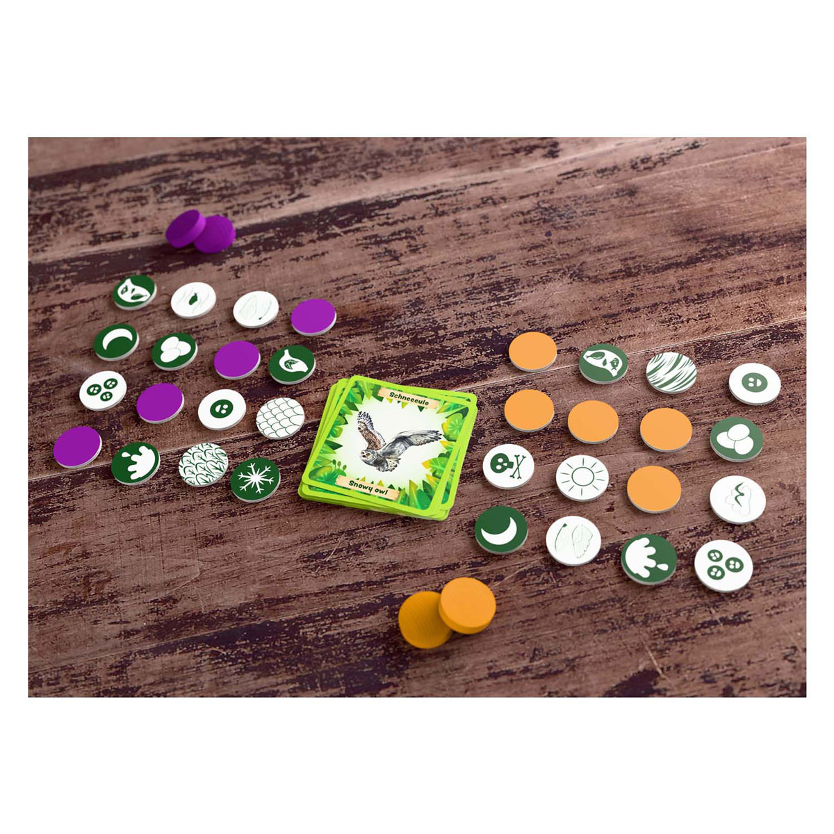 Haba Spiel - Tiere rund um die Welt - Lern-Bingo-Spiel für 2-4 Spieler