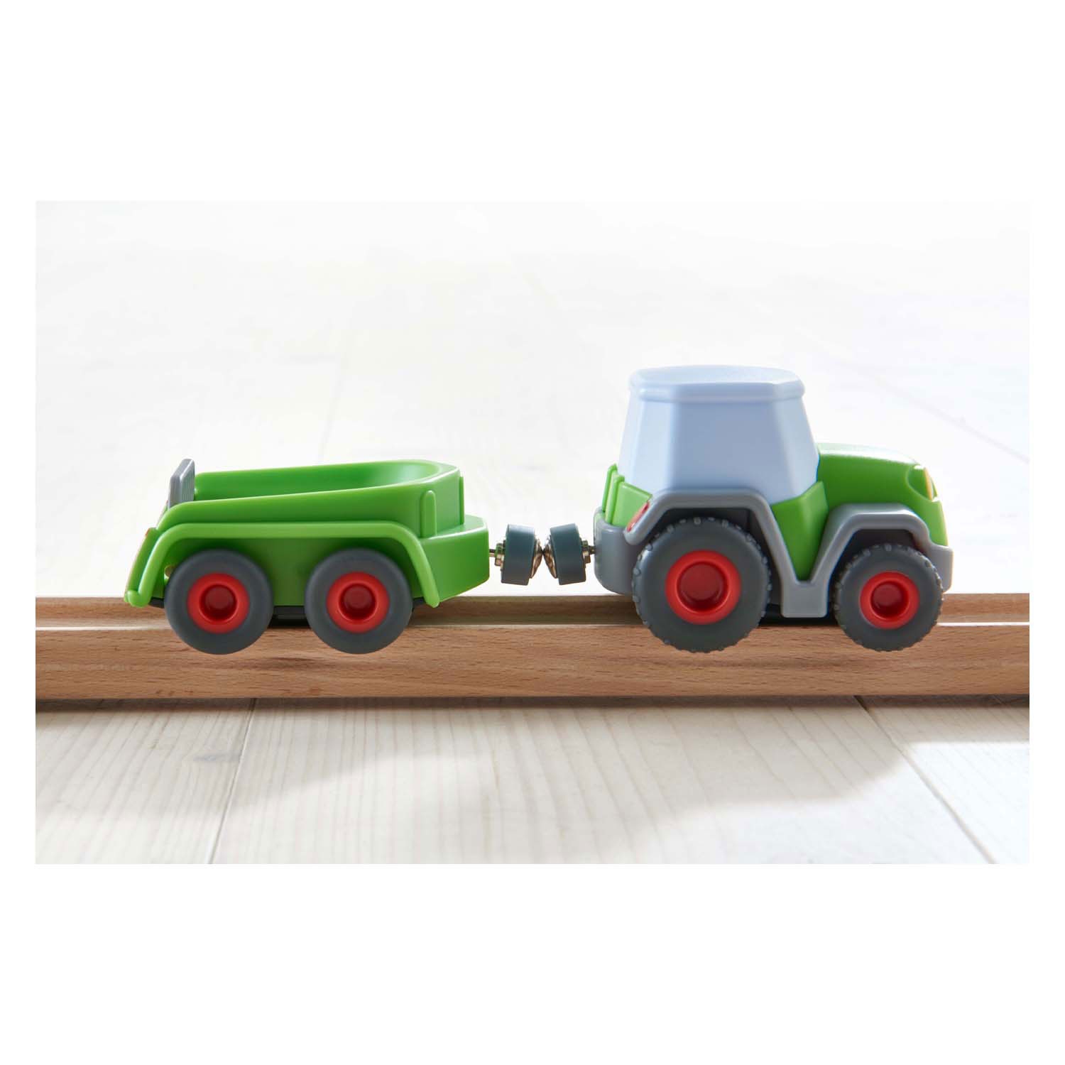 Haba Cars Trekker met Aanhanger