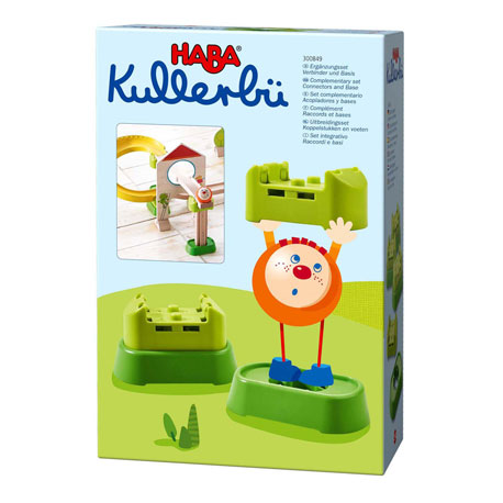 Haba Kullerbu Houten Knikkerbaan Koppelstukken en Voeten