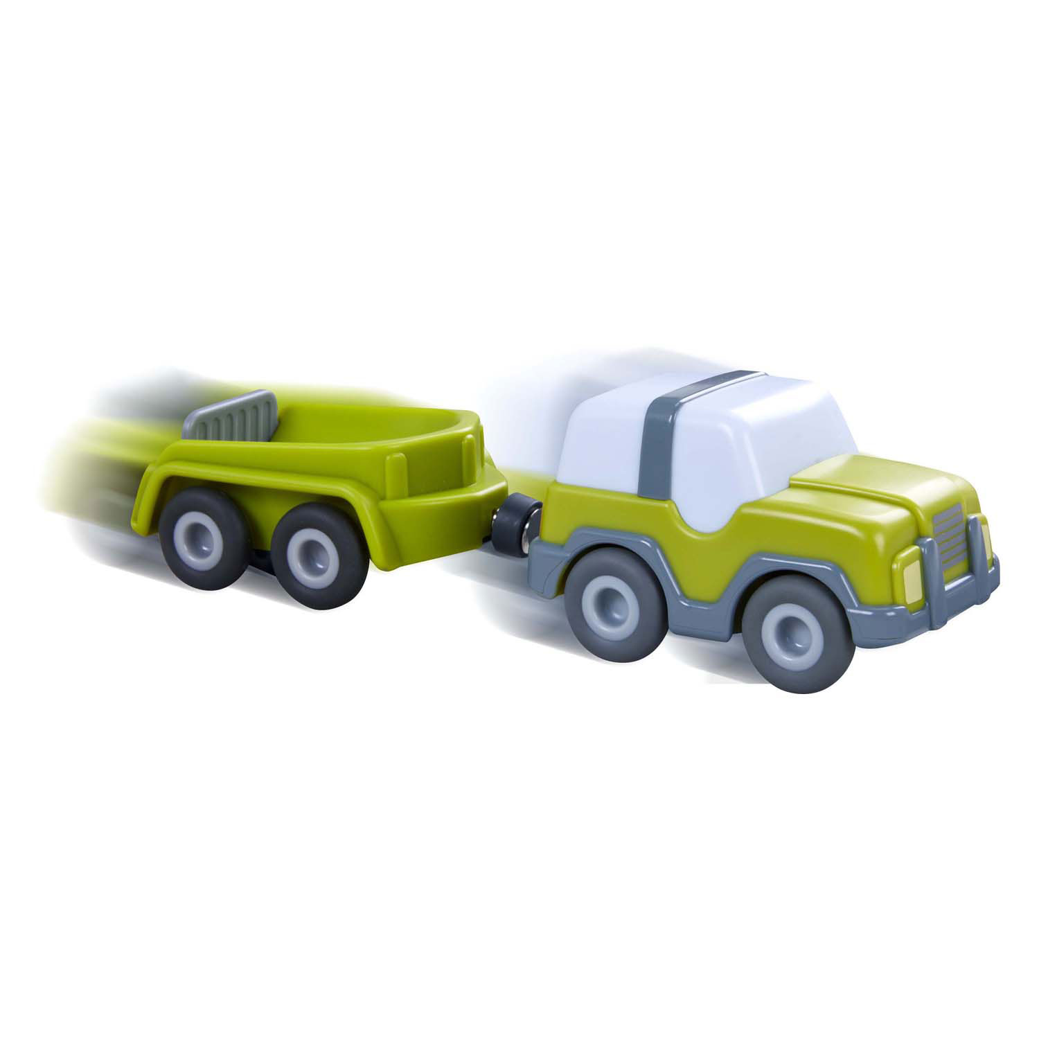 Haba Cars Terreinwagen met Aanhanger