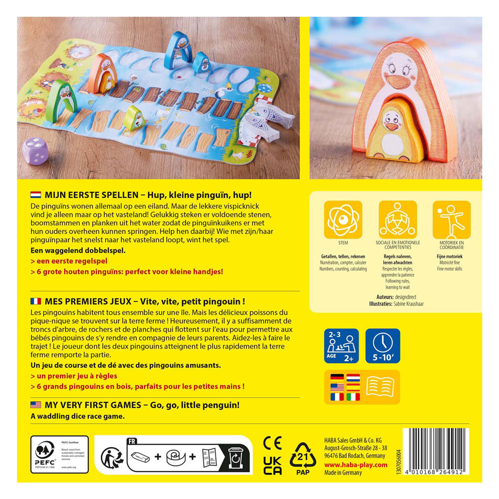 Haba Spel Mijn Eerste Spellen Hup Kleine Pinguin