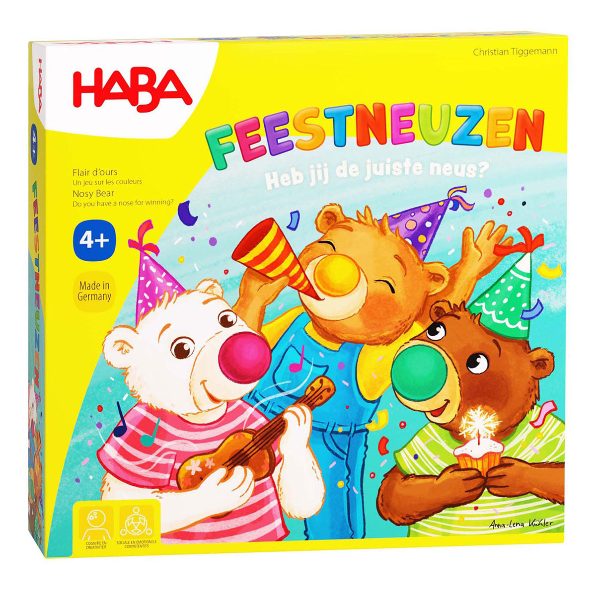 Haba Spel Feestneuzen Bordspel