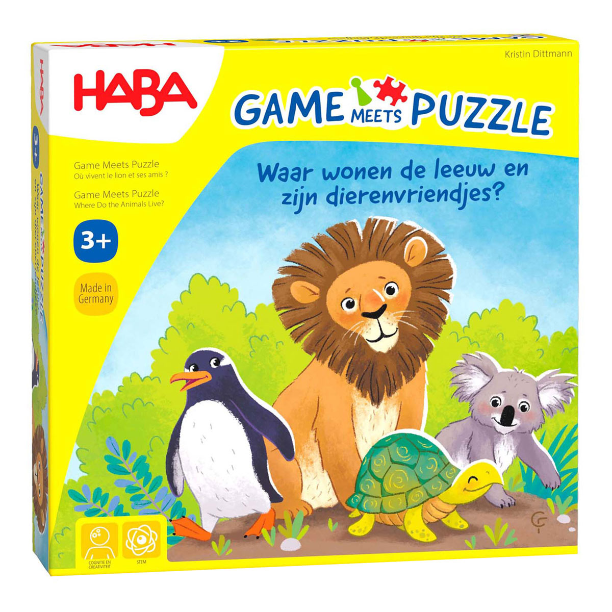 Haba Spiel Wo wohnen der Löwe und seine tierischen Freunde?
