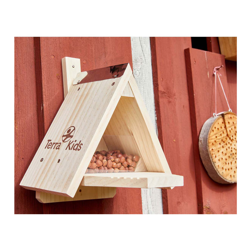 Haba Terra Kids Bausatz Eichhörnchen-Vogelfutterstation