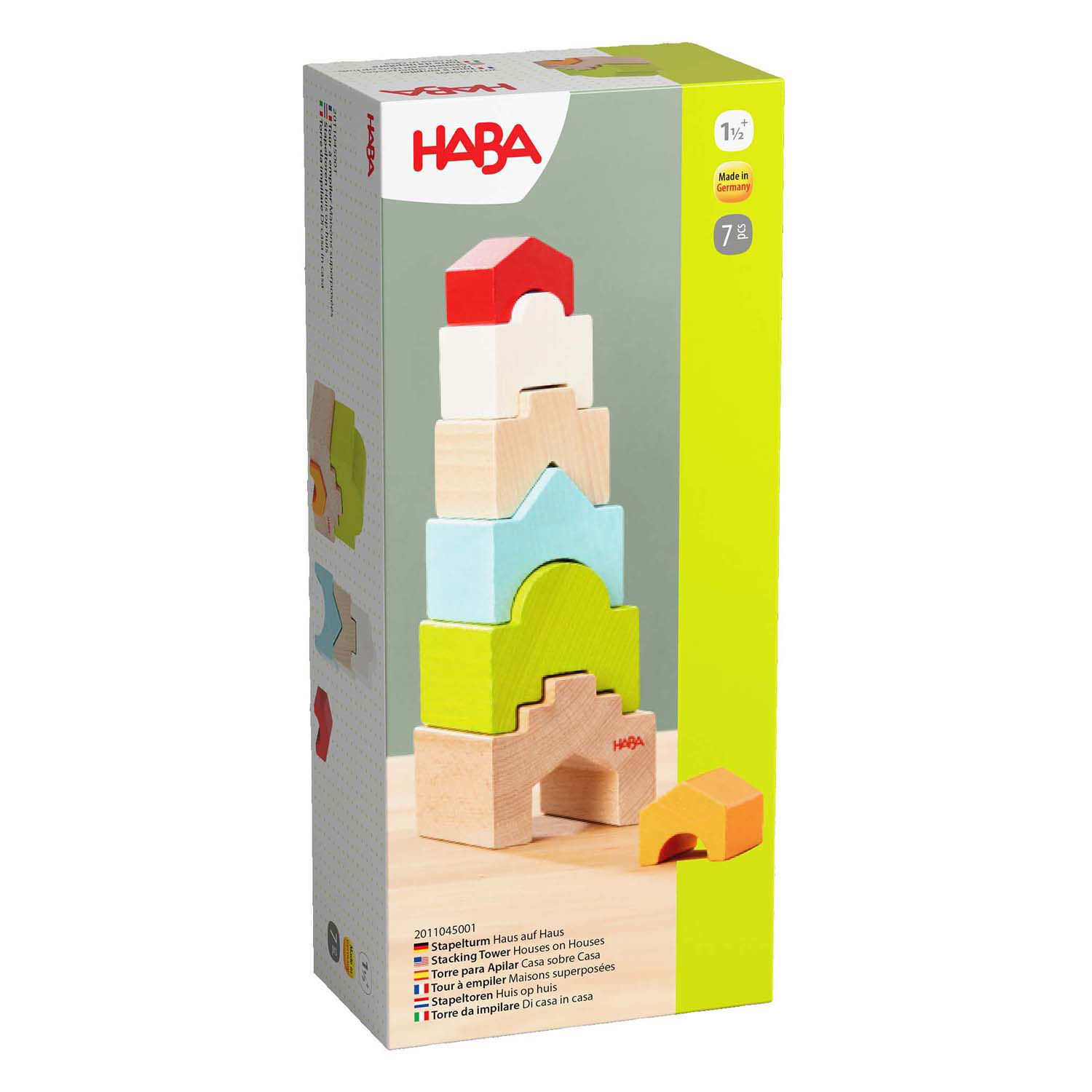 Haba Maison sur maison en bois empilable
