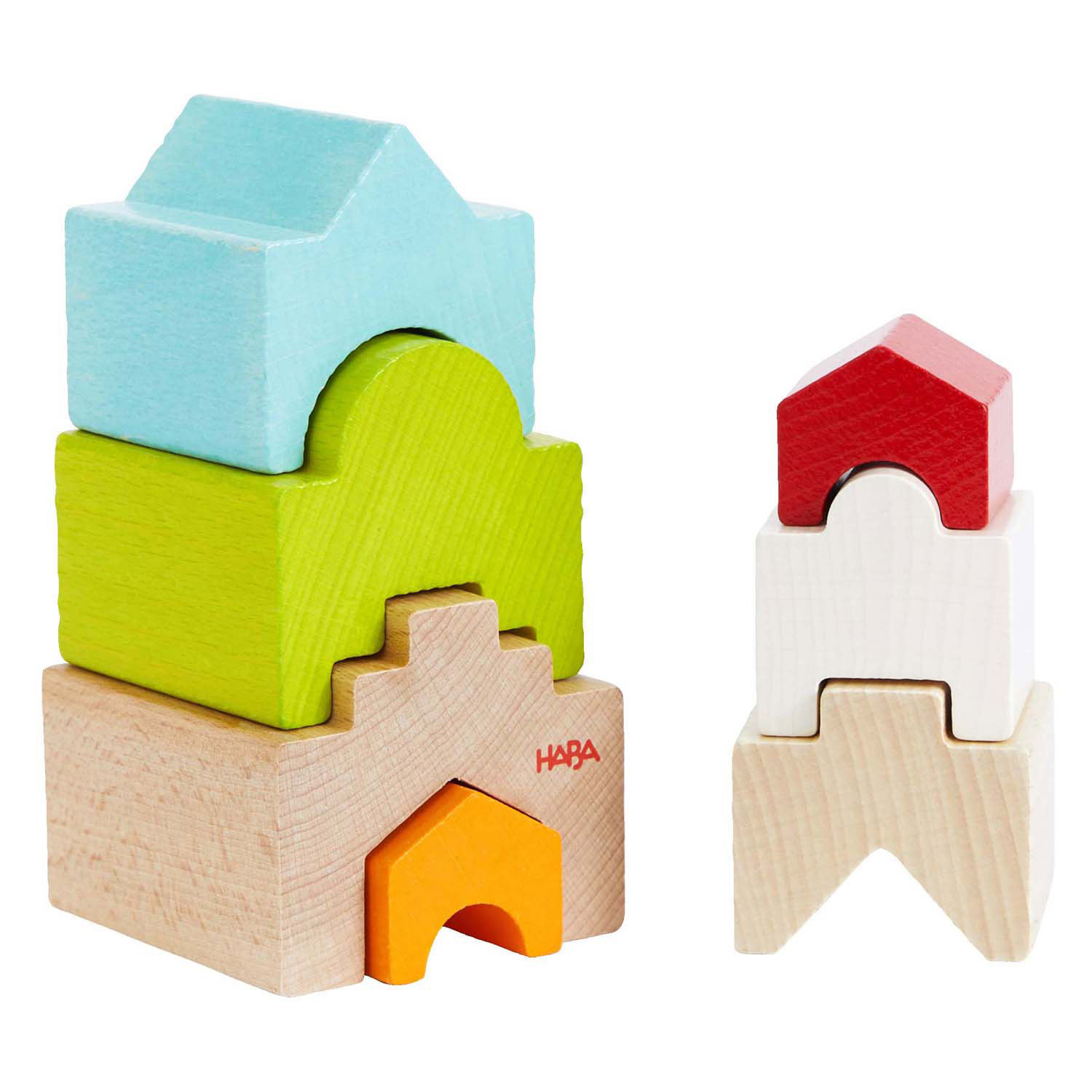 Haba Maison sur maison en bois empilable
