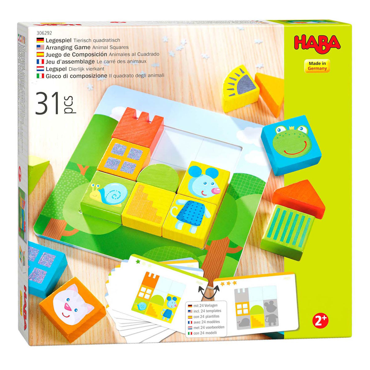 Haba Legspel Dierlijk Vierkant