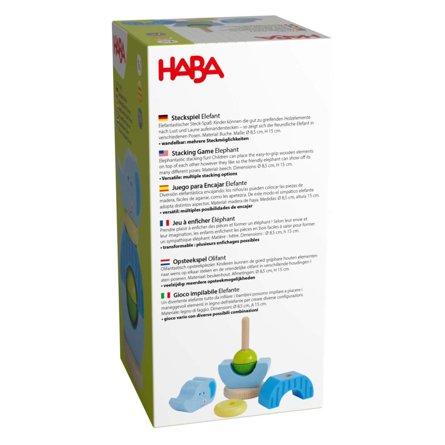 Haba Opsteekspel Olifant