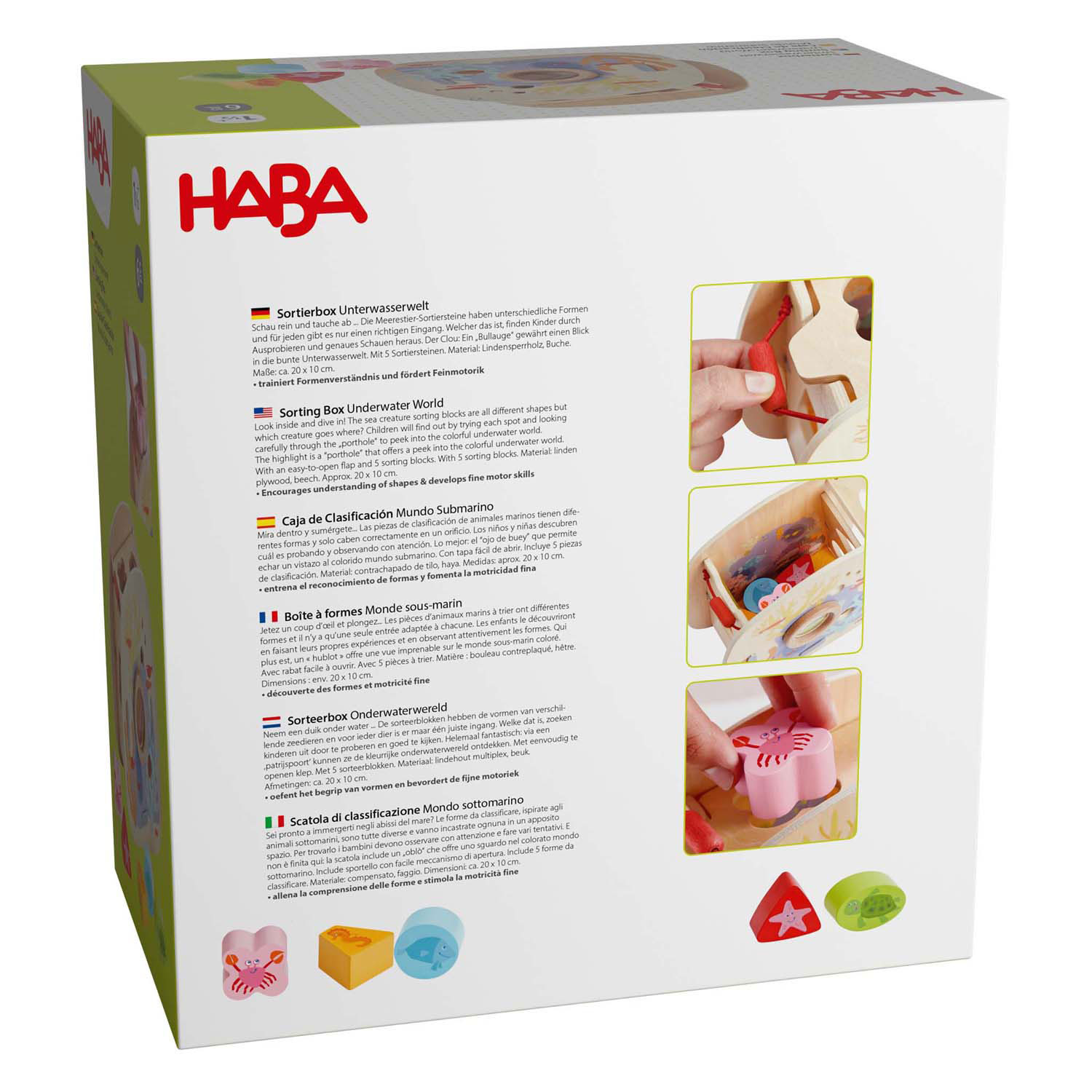 Haba Sorteerbox Onderwaterwereld