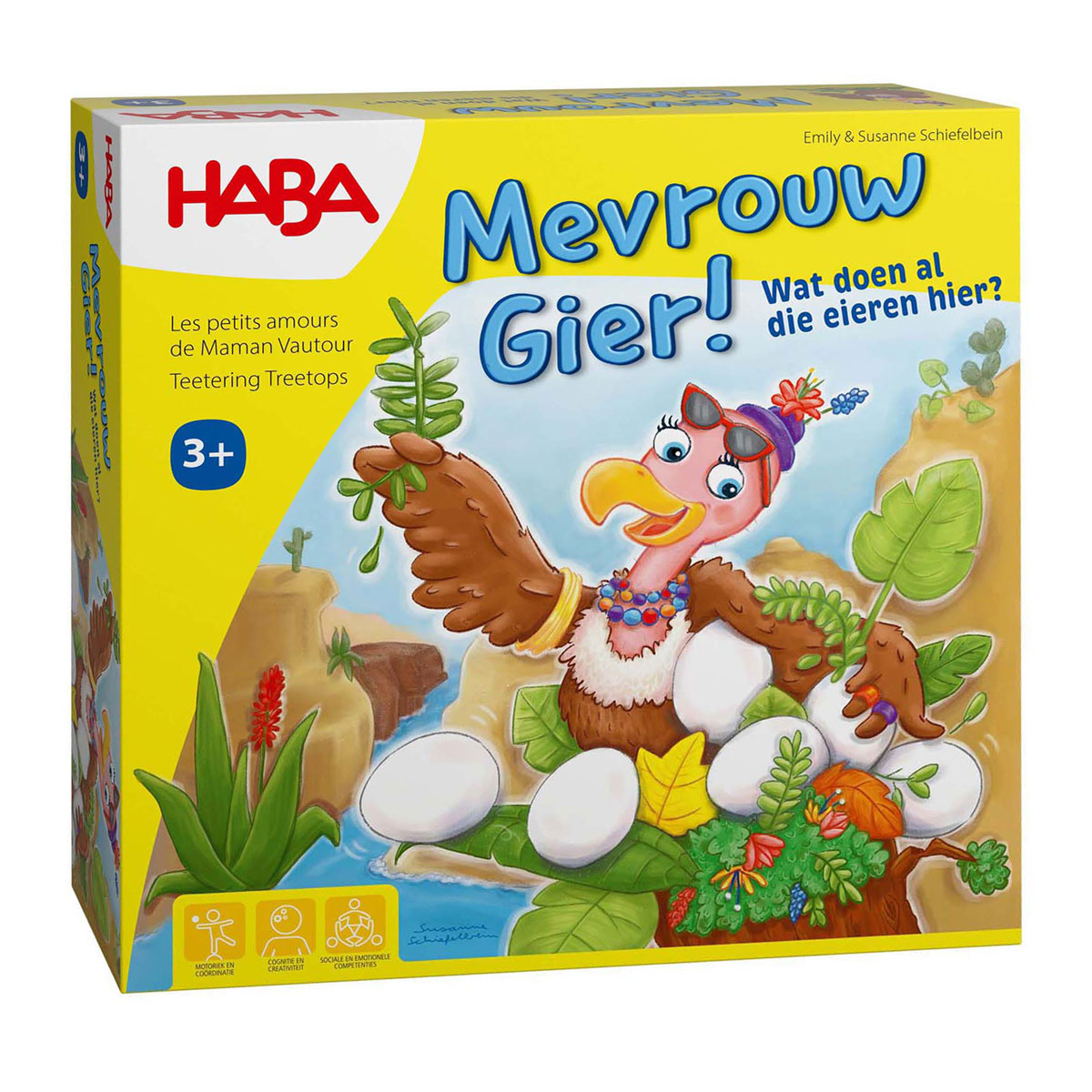 Haba Frau Geier Brettspiel