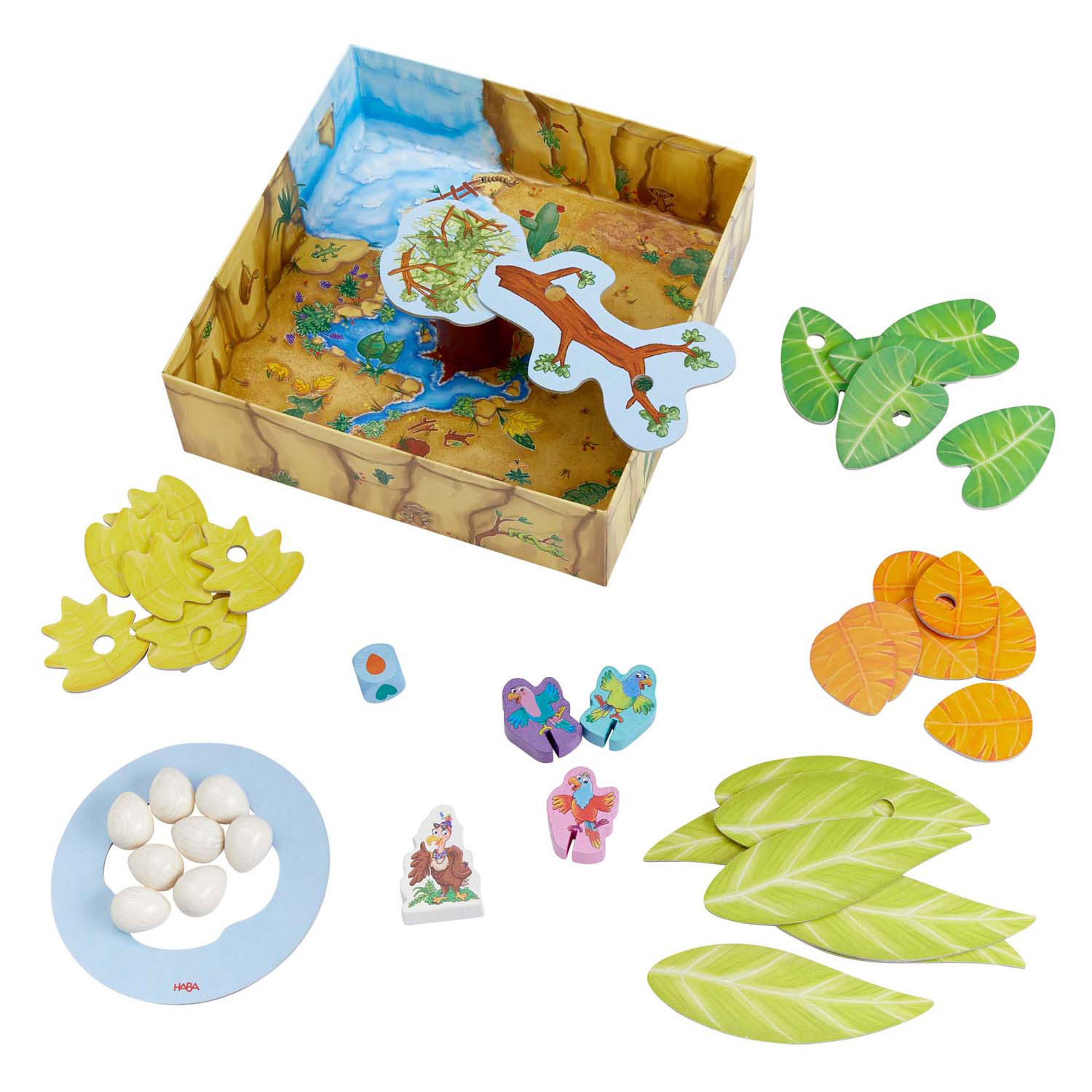 Haba Frau Geier Brettspiel