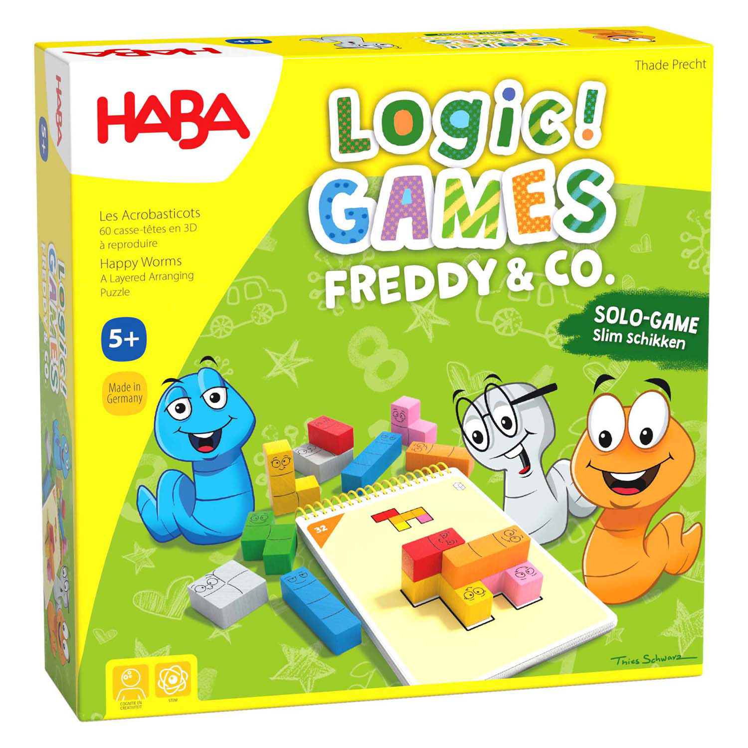 Haba Spiel Logikspiele Freddy und Co Denkspiel