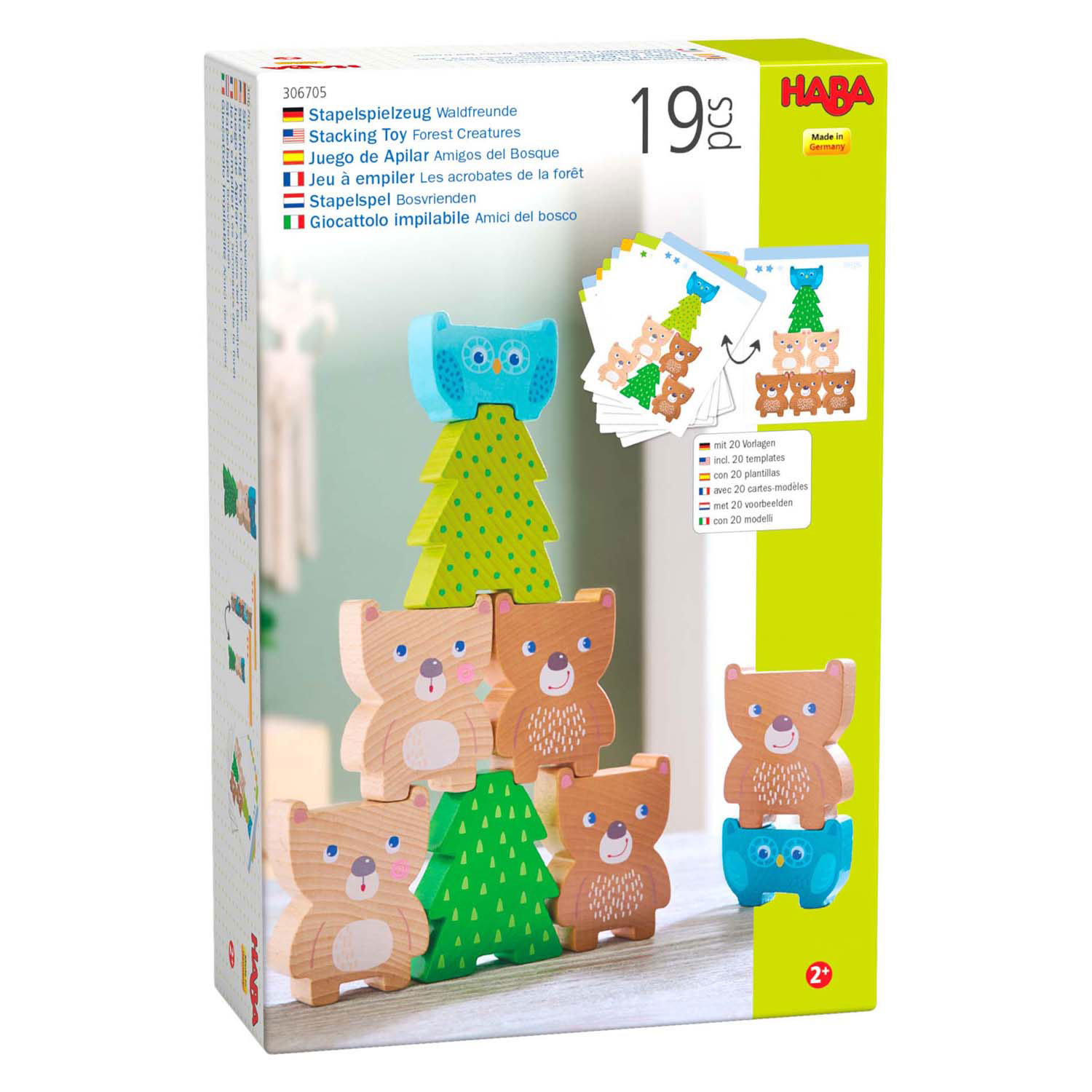 Haba Stapelspiel Waldfreunde Balancespiel