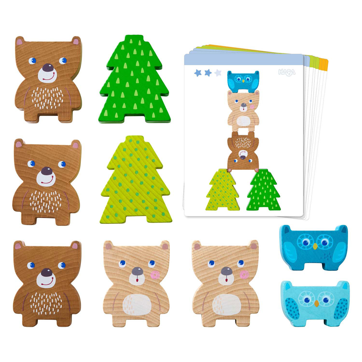 Haba Stapelspiel Waldfreunde Balancespiel