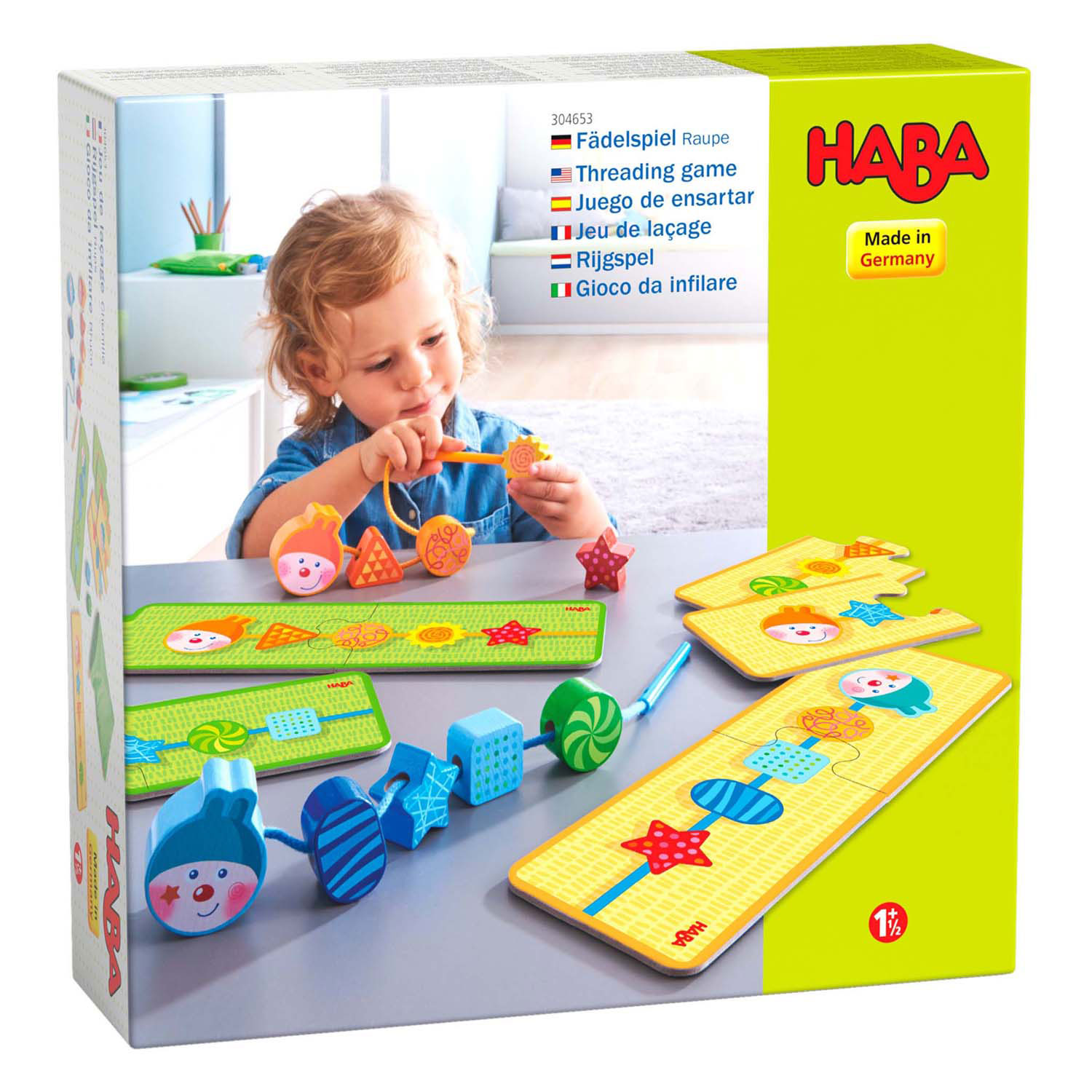 Haba Rijgspel Rups