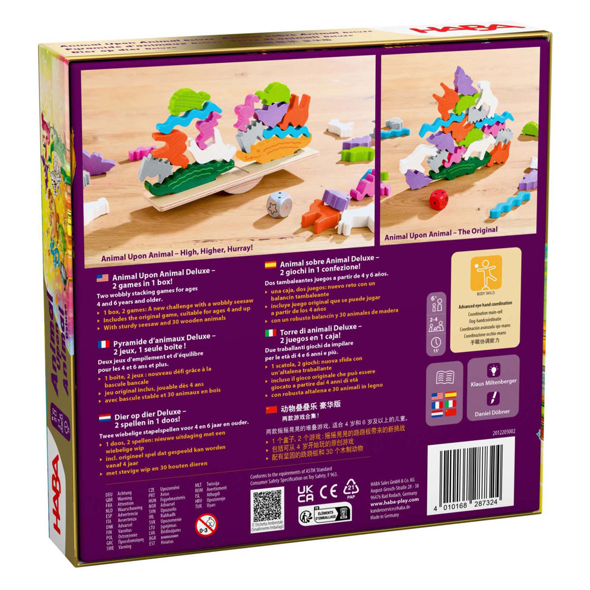 Haba - Animal Upon Animal Deluxe