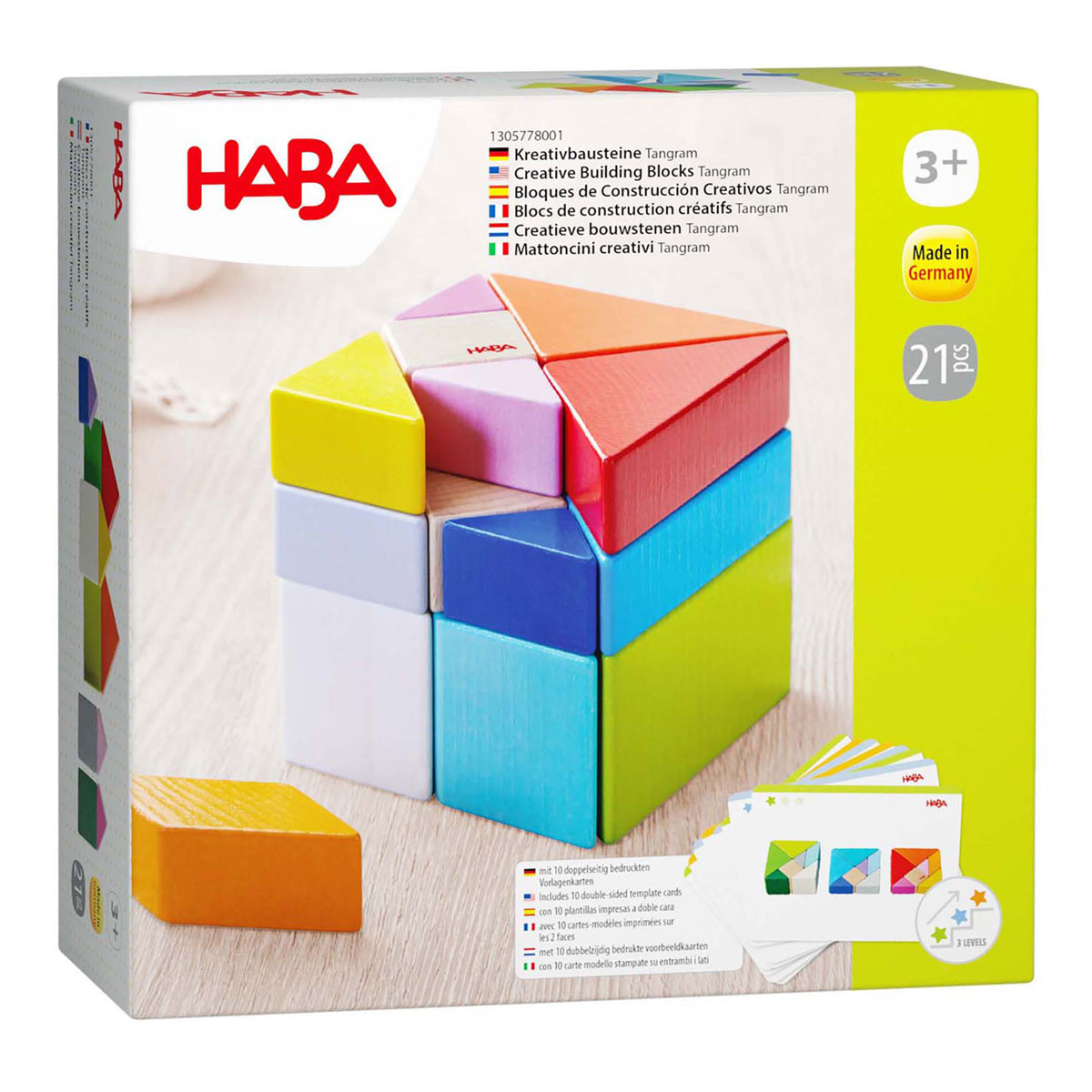 Haba Creatieve Bouwstenen Tangram Spel