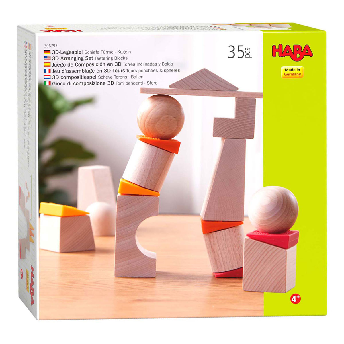 Haba Creatieve Bouwstenen Scheve Torens Spel
