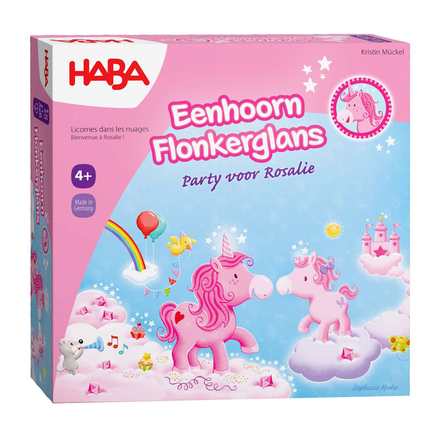 Haba Spel Eenhoorn Flonkerglans - Party voor Rosalie Haba Spel Eenhoorn Flonkerglans - Party voor Rosalie