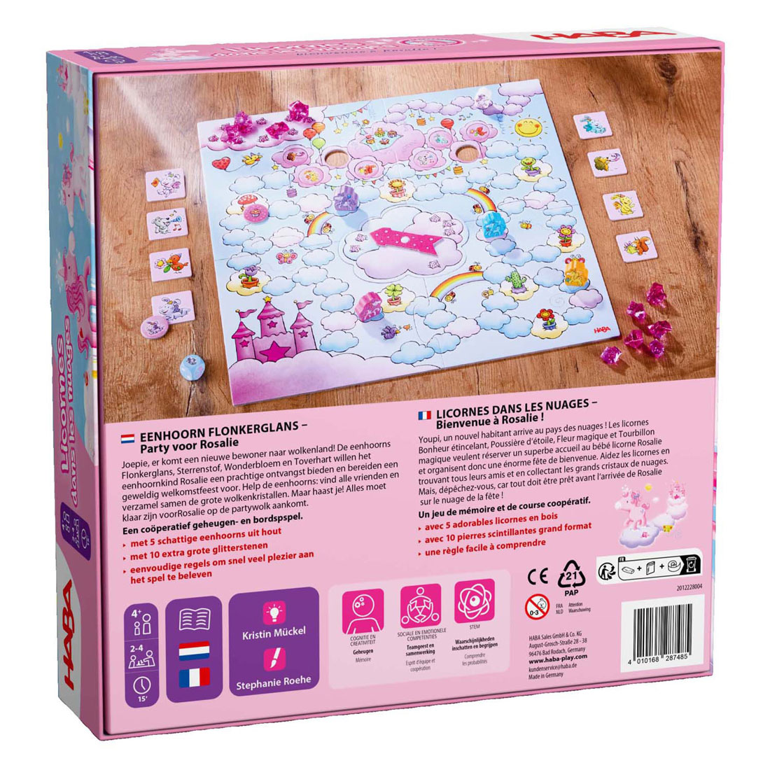 Haba Spel Eenhoorn Flonkerglans - Party voor Rosalie Haba Spel Eenhoorn Flonkerglans - Party voor Rosalie